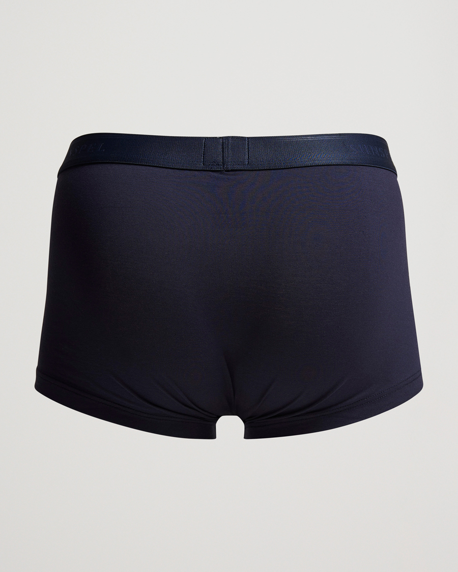 Homme | Sous-Vêtements Et Chaussettes | Sunspel | Cotton Stretch Trunk Navy