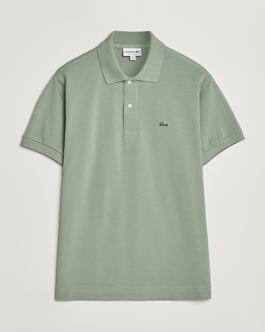 Homme | Polos | Lacoste | Original Polo Piké Thyme Green
