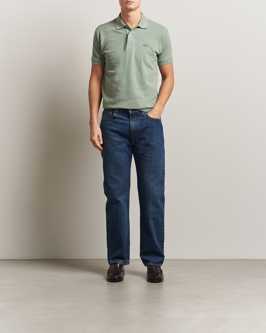 Homme | Polos | Lacoste | Original Polo Piké Thyme Green