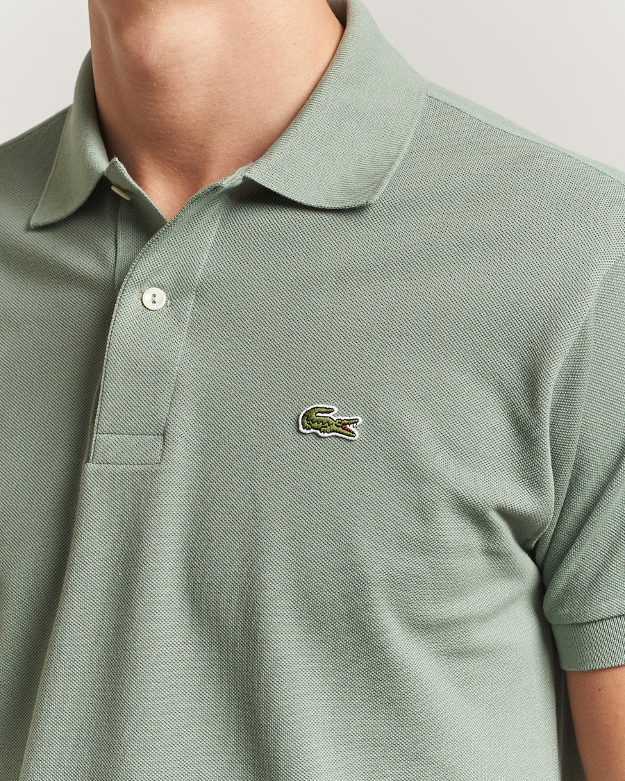 Homme | Polos | Lacoste | Original Polo Piké Thyme Green