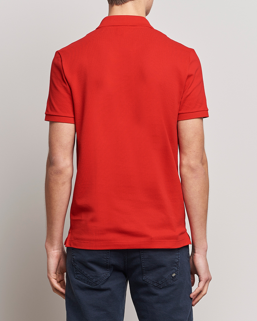 Homme | Polos | Lacoste | Slim Fit Polo Piké Red