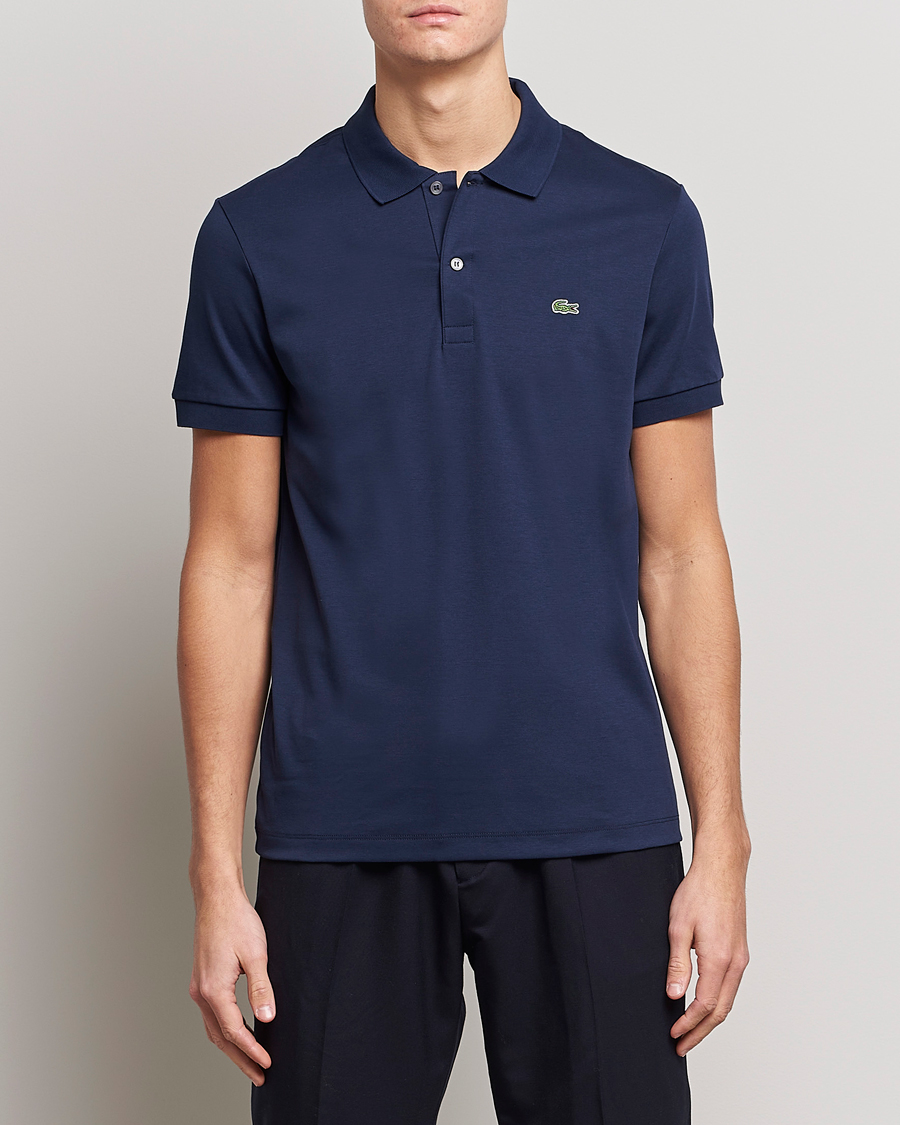 Homme | Polos | Lacoste | Pima Interlock Piké Navy