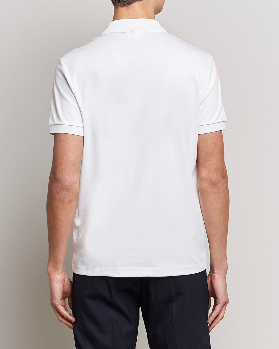 Homme | Polos | Lacoste | Pima Cotton Interlock Polo White