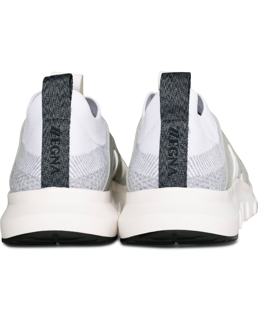 Homme | Z Zegna Techmerino Sock Sneaker White | Z Zegna | Techmerino Sock Sneaker White