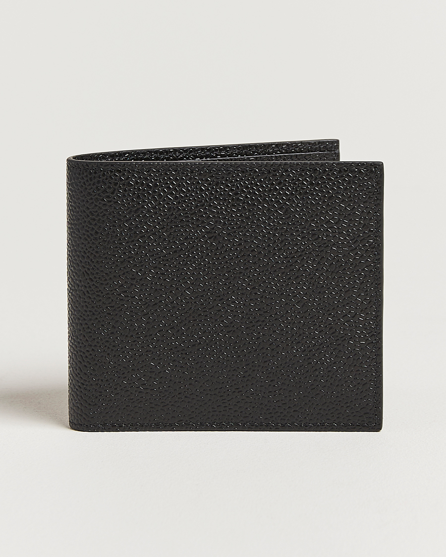 Homme | Thom Browne Pebble Grain Wallet Black | Thom Browne | Pebble Grain Wallet Black