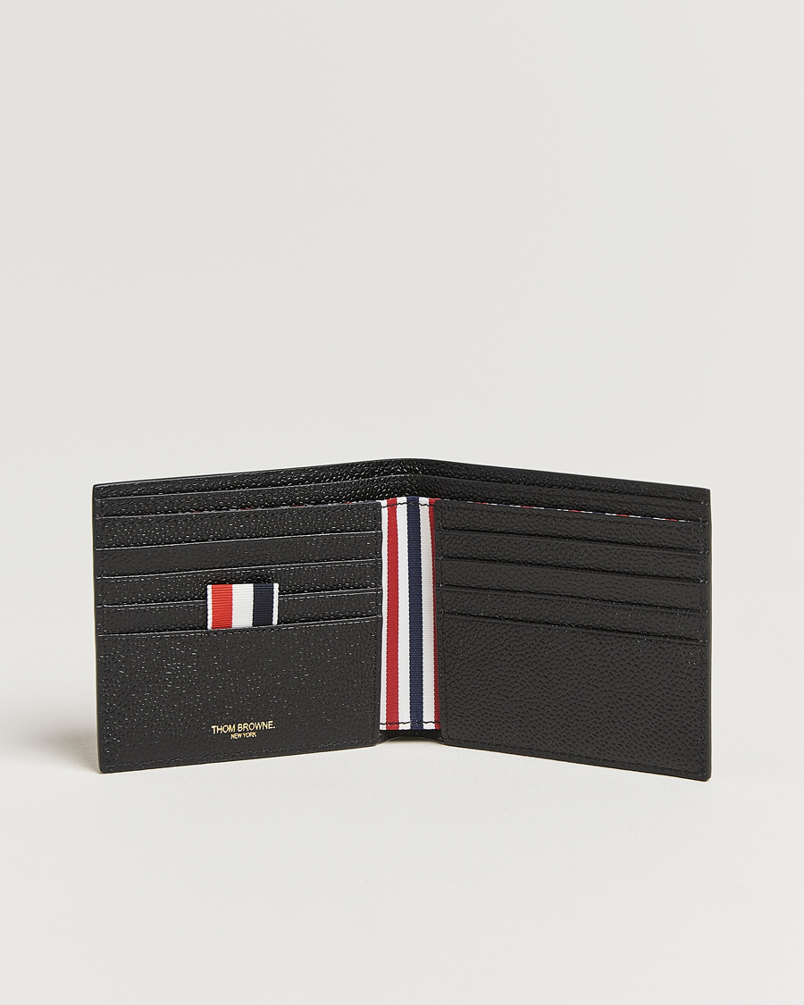 Homme | Thom Browne Pebble Grain Wallet Black | Thom Browne | Pebble Grain Wallet Black