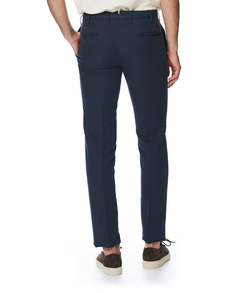 Homme | Pantalons | Incotex | Slim Fit Chinolino Trousers Navy