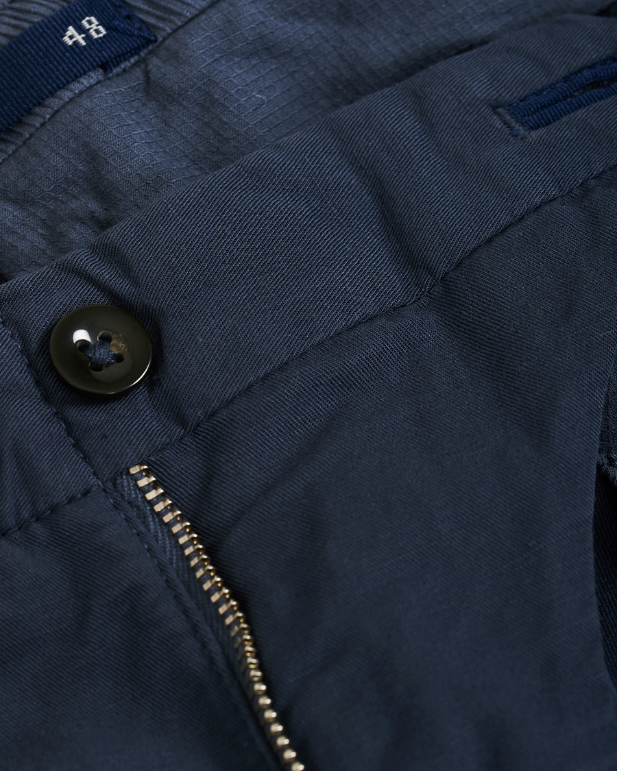 Homme | Pantalons | Incotex | Slim Fit Chinolino Trousers Navy