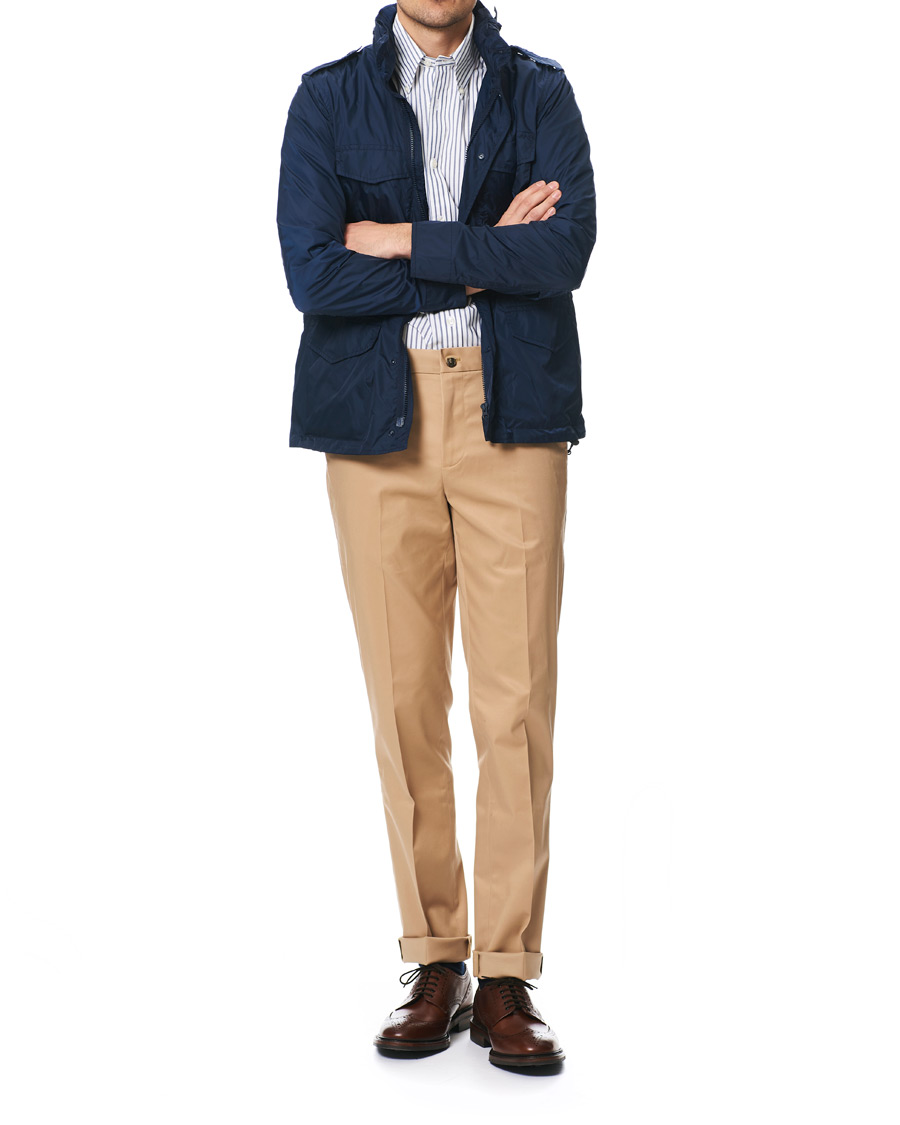 Homme | Chemises | Brooks Brothers | Regent Fit Non Iron Sport Button Down Shirt Dark Blue