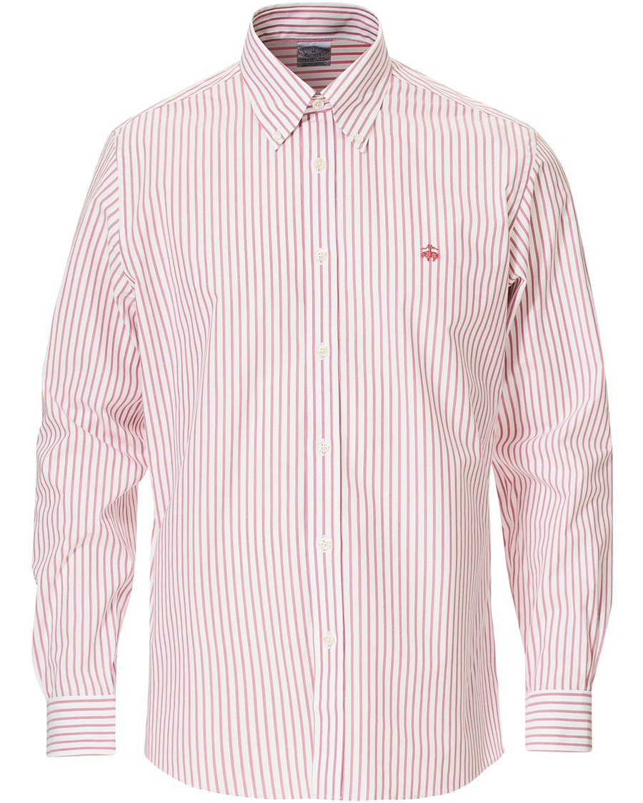 Homme | Chemises | Brooks Brothers | Regent Fit Non Iron Sport Button Down Shirt Red