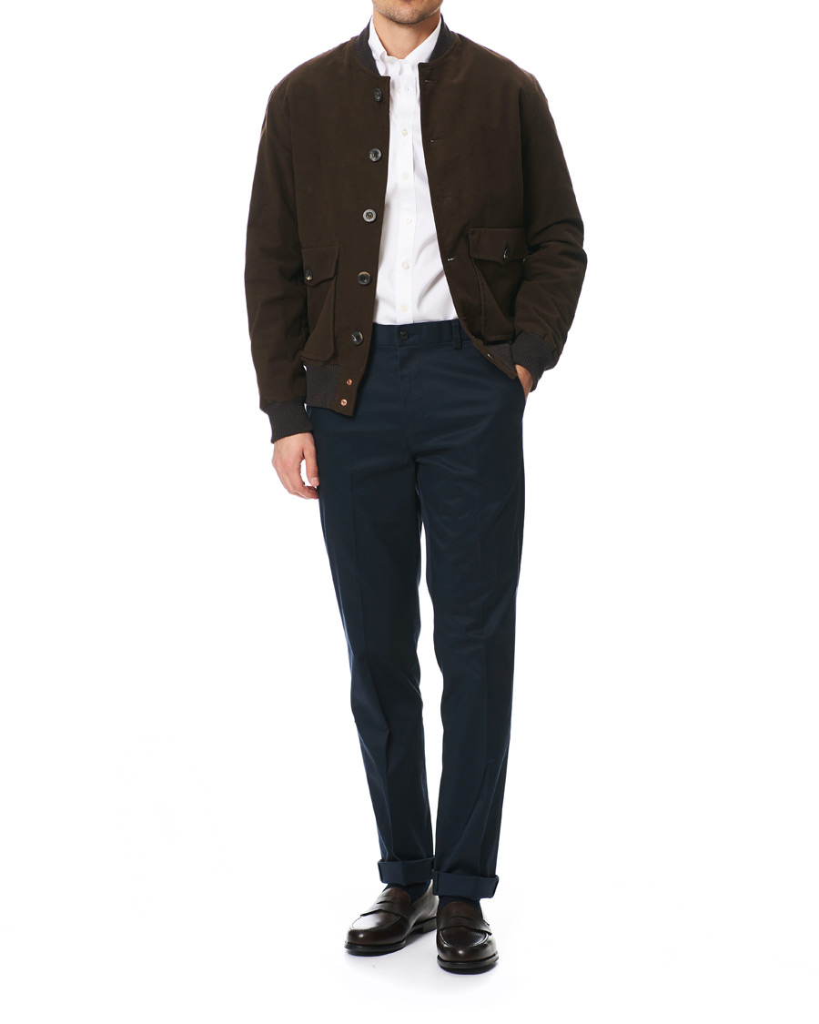 Homme | Pantalons | Brooks Brothers | Milano Stretch Chino Navy