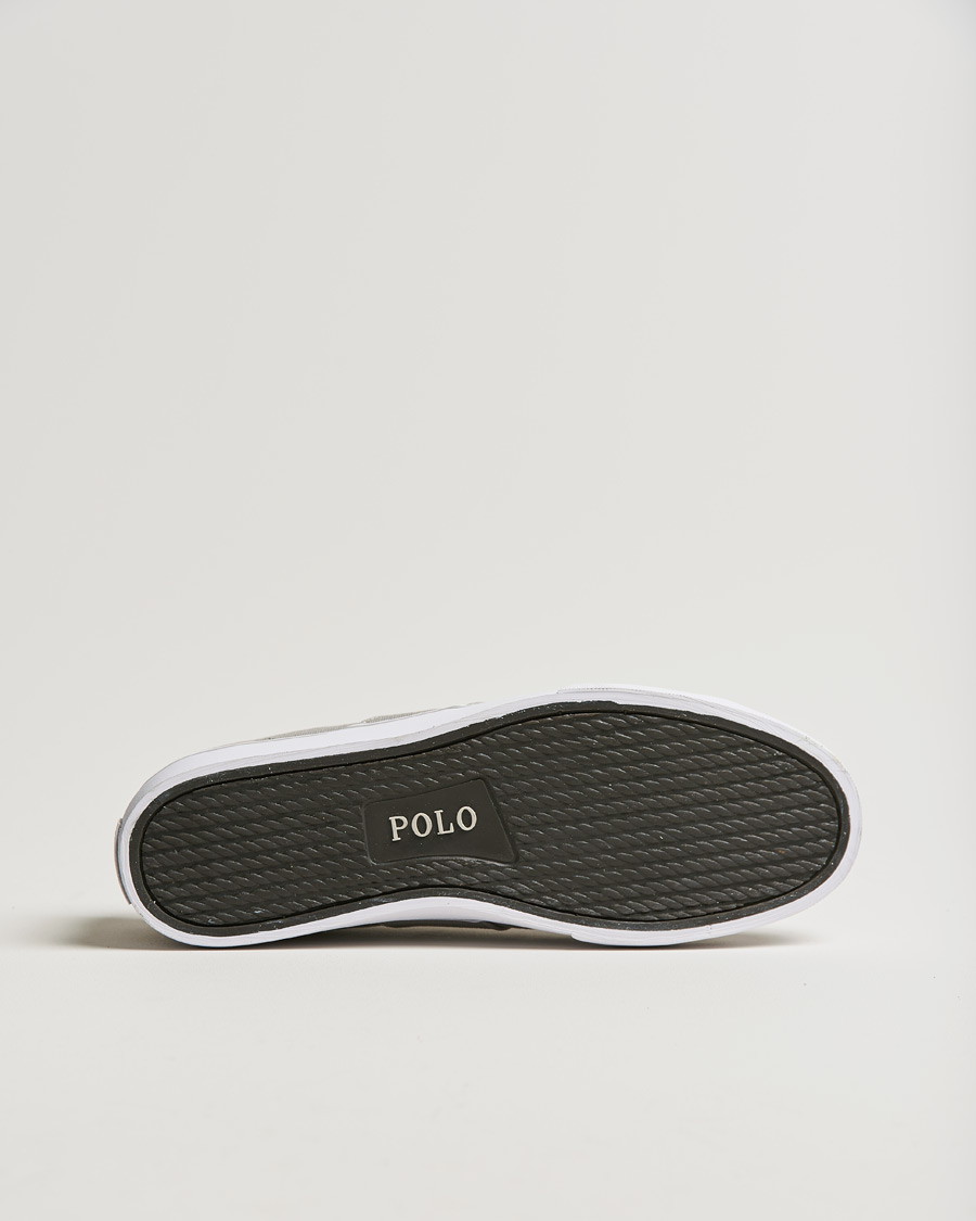 Homme | Polo Ralph Lauren Sayer Canvas Sneaker Soft Grey | Polo Ralph Lauren | Sayer Canvas Sneaker Soft Grey
