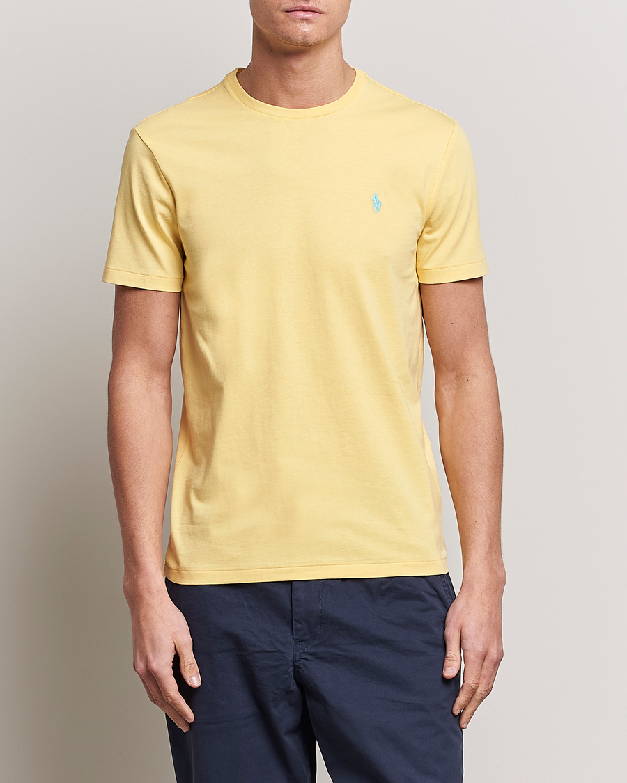 Homme | T-shirts | Polo Ralph Lauren | Crew Neck T-shirt Corn Yellow