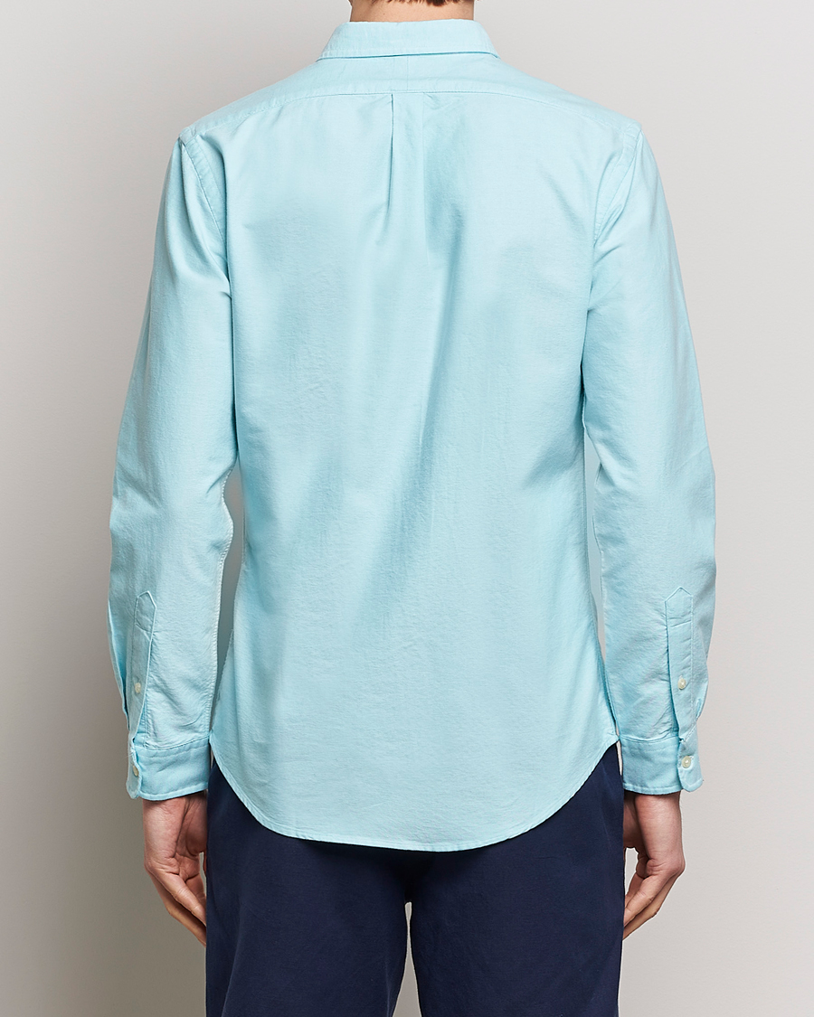 Homme | Chemises | Polo Ralph Lauren | Slim Fit Oxford Button Down Shirt Aegean Blue