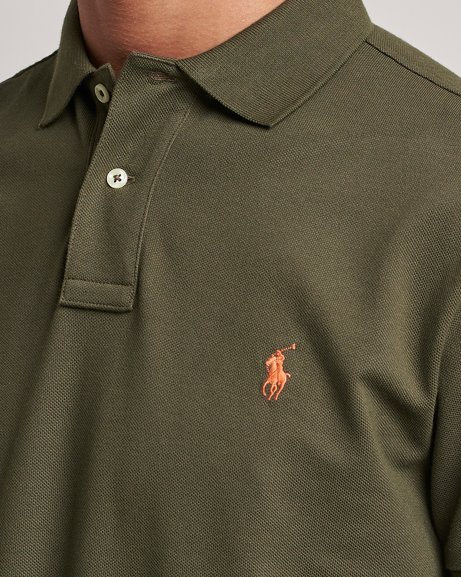 Homme | Polos | Polo Ralph Lauren | Custom Slim Fit Polo Canopy Olive