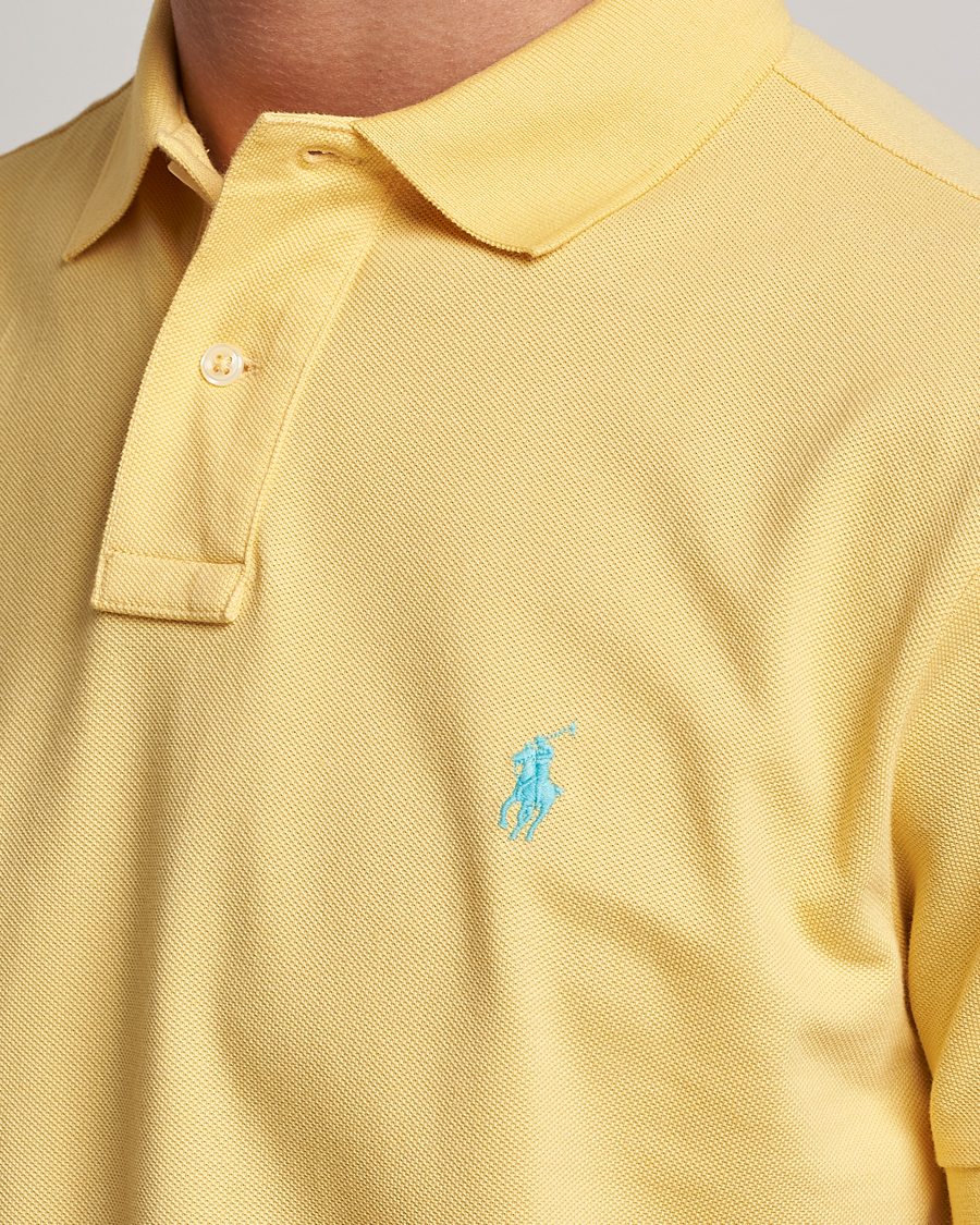 Homme | Polos | Polo Ralph Lauren | Custom Slim Fit Polo Corn Yellow