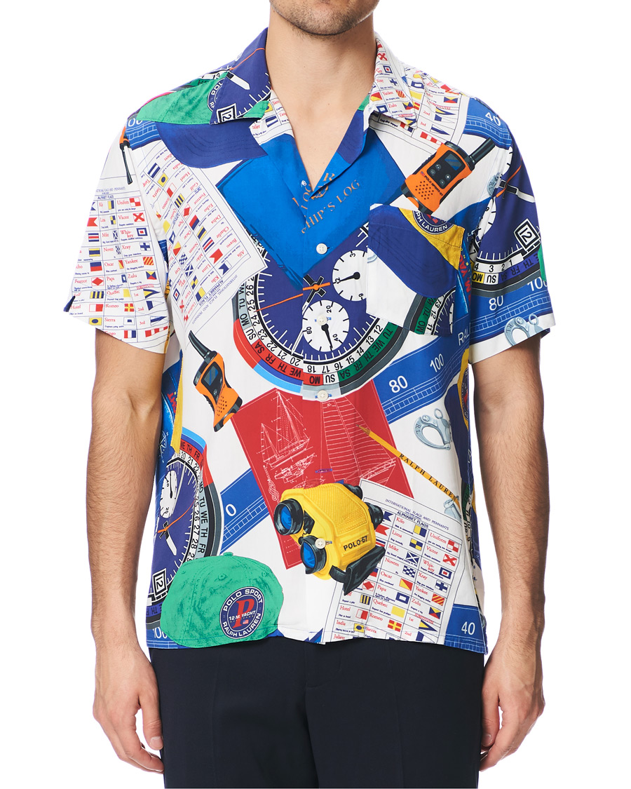 Homme | Chemises | Polo Ralph Lauren | Printed Short Sleeve Camp Collar Shirt Rayson