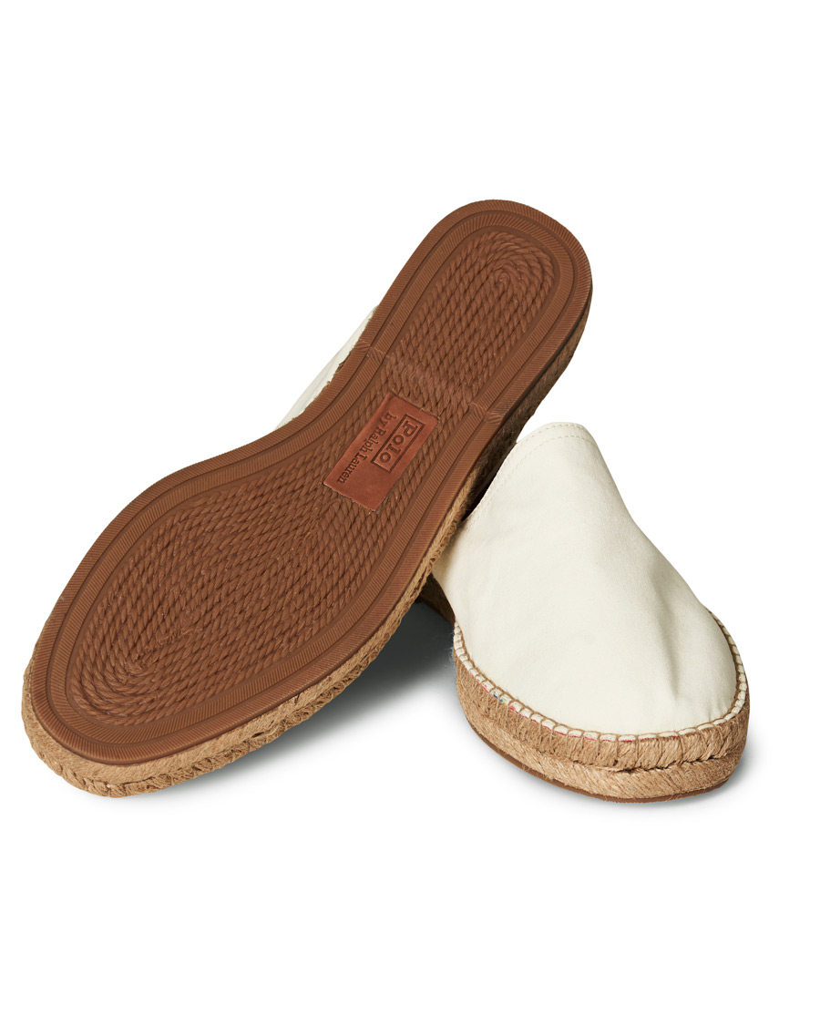 Homme | Polo Ralph Lauren Cevio Washed Canvas Espandrilles Creme | Polo Ralph Lauren | Cevio Washed Canvas Espandrilles Creme