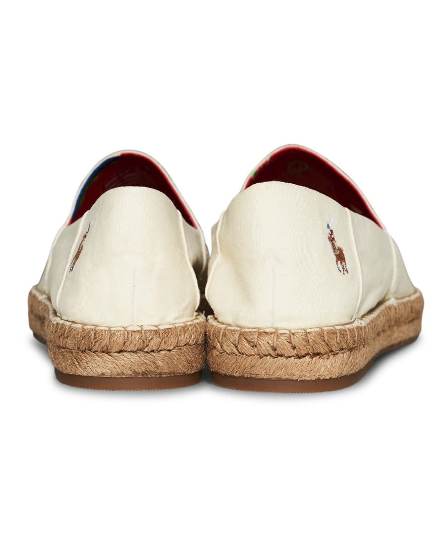 Homme | Polo Ralph Lauren Cevio Washed Canvas Espandrilles Creme | Polo Ralph Lauren | Cevio Washed Canvas Espandrilles Creme