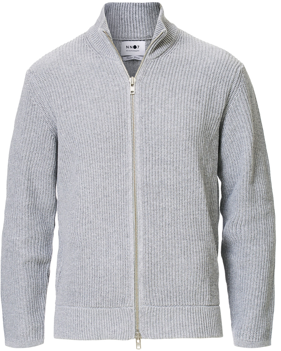 Homme | Pulls Et Tricots | NN07 | Piet Full Zip Medium Grey