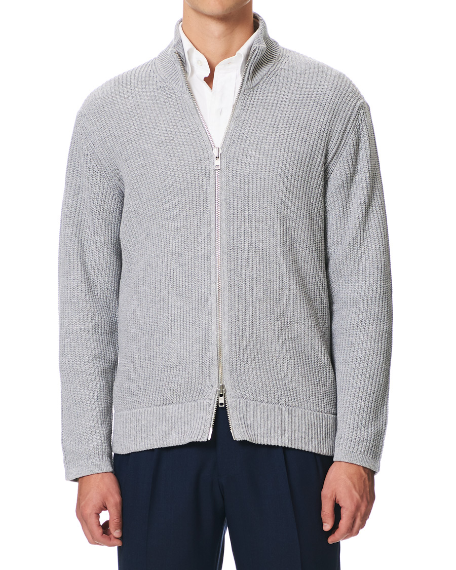 Homme | Pulls Et Tricots | NN07 | Piet Full Zip Medium Grey