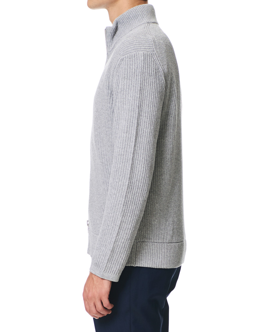 Homme | Pulls Et Tricots | NN07 | Piet Full Zip Medium Grey