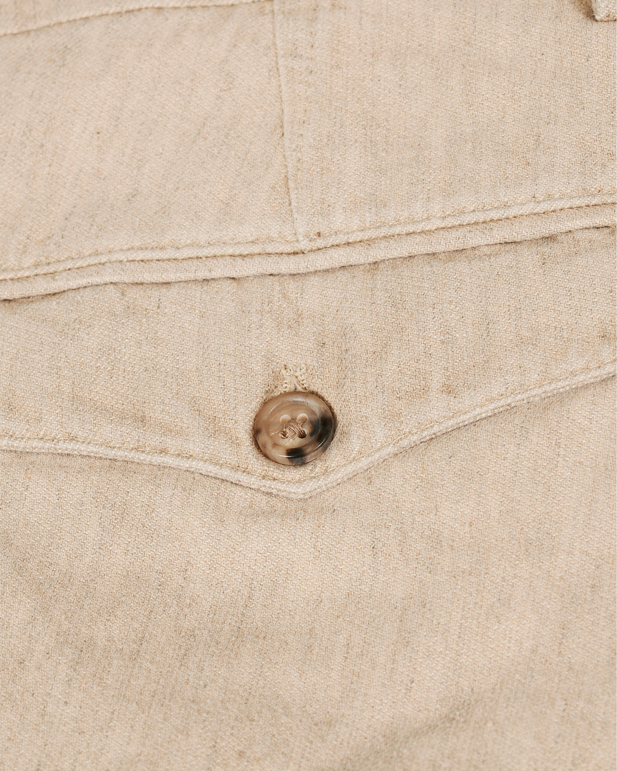 Homme | Pantalons | NN07 | Codo Linen/Cotton Pleated Turn Up Trousers Nature