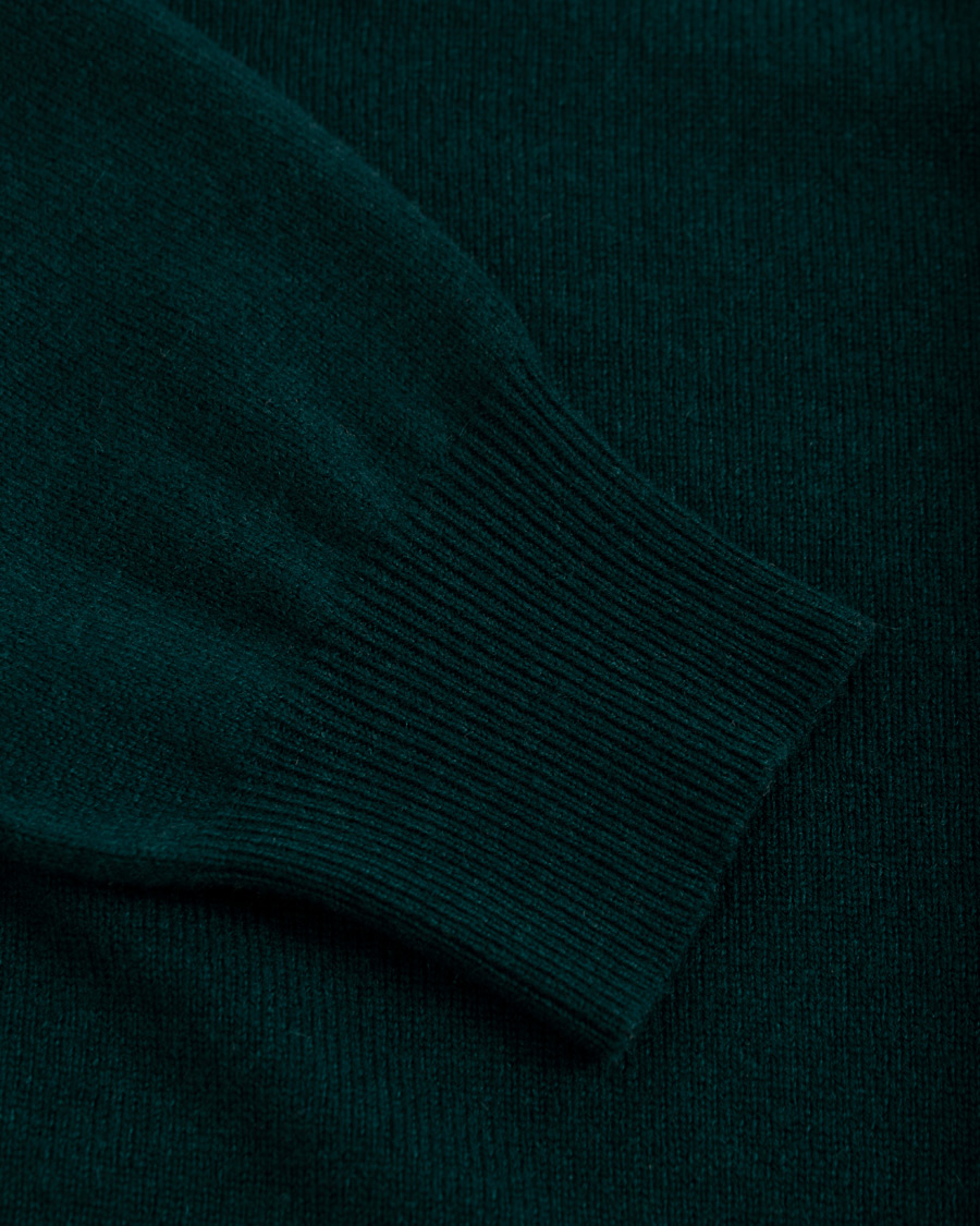 Homme | Pulls Et Tricots | Piacenza Cashmere | Cashmere Crew Neck Sweater Racing Green