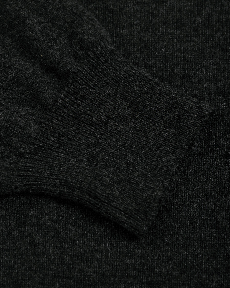 Homme | Pulls Et Tricots | Piacenza Cashmere | Cashmere Crew Neck Sweater Charcoal