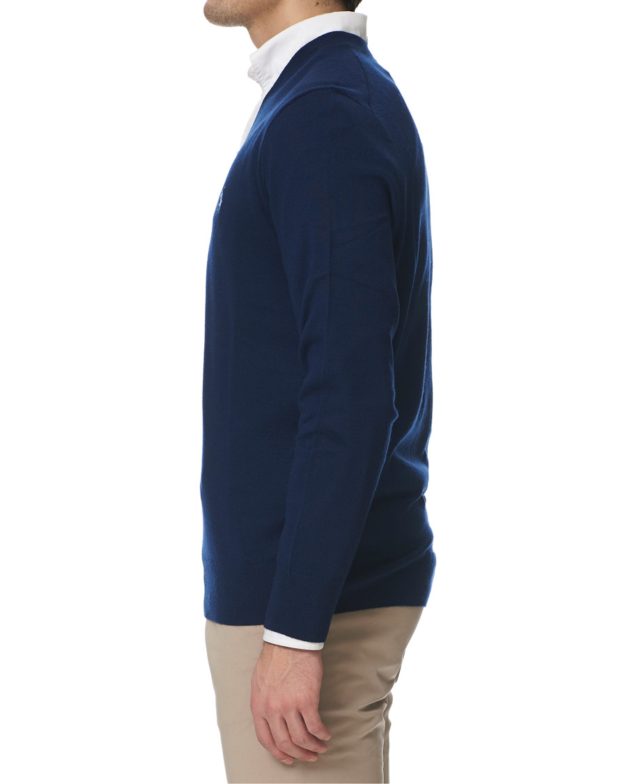 Homme | Pulls Et Tricots | Polo Ralph Lauren Golf | Merino Wool Sweater French Navy
