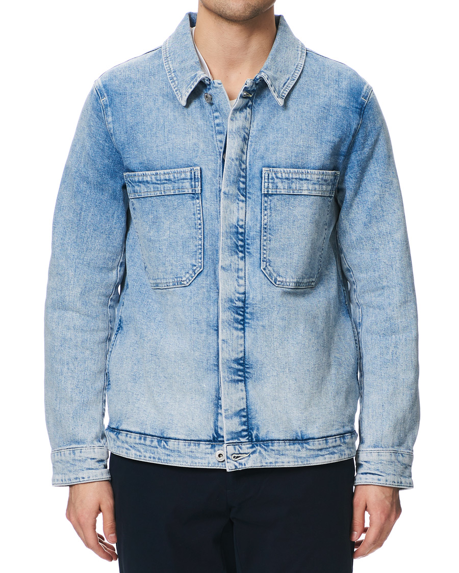 Homme | Manteaux Et Vestes | J.Lindeberg | Cam Epic Denim Jacket Light Wash