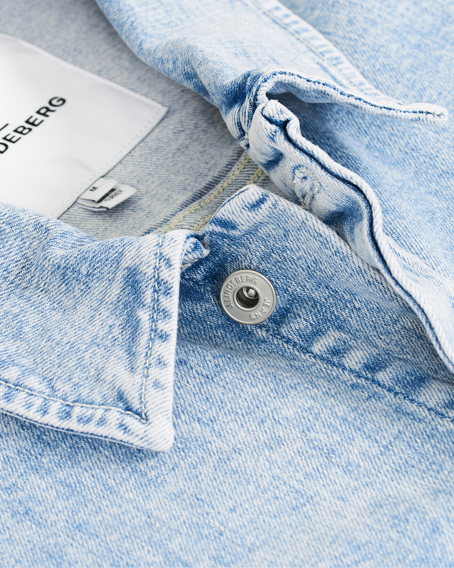 Homme | Manteaux Et Vestes | J.Lindeberg | Cam Epic Denim Jacket Light Wash