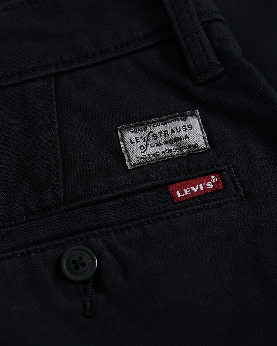 Homme | Pantalons | Levi's | Garment Dyed Stretch Chino Mineral Black