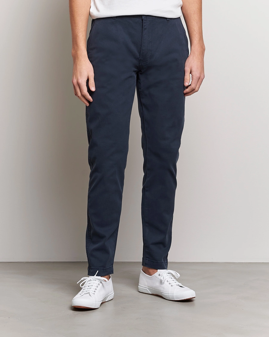 Homme | Pantalons | Levi's | Garment Dyed Stretch Chino Baltic Navy