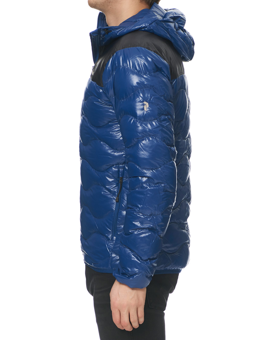 Homme | Manteaux Et Vestes | Peak Performance | Helium Glacier Hooded Jacket Blue