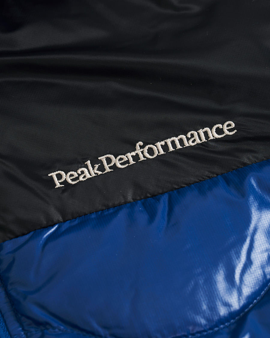 Homme | Manteaux Et Vestes | Peak Performance | Helium Glacier Hooded Jacket Blue