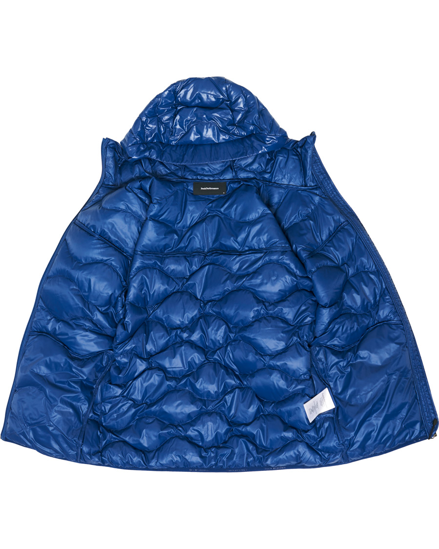Homme | Manteaux Et Vestes | Peak Performance | Helium Glacier Hooded Jacket Blue