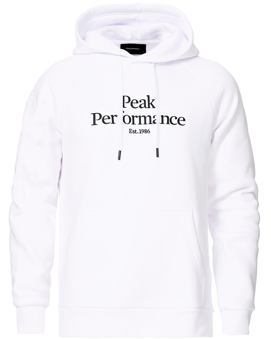 Homme | Pulls Et Tricots | Peak Performance | Original Logo Hoodie White