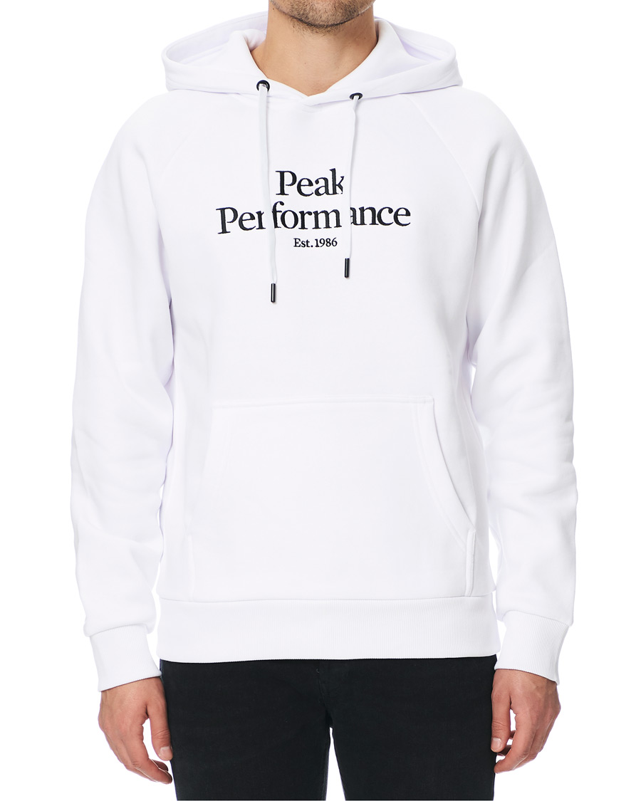 Homme | Pulls Et Tricots | Peak Performance | Original Logo Hoodie White