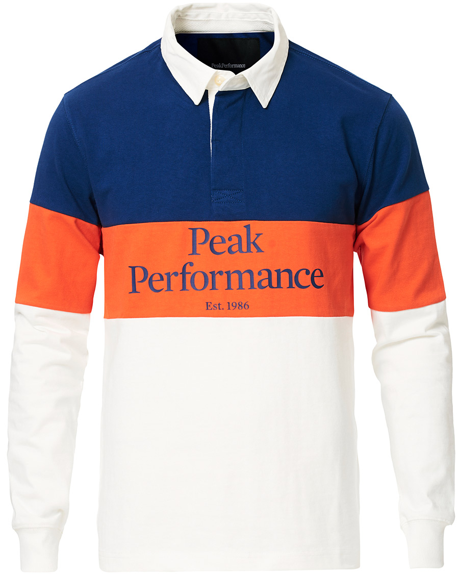 Homme | Pulls Et Tricots | Peak Performance | Rugby Blue/Orange/White