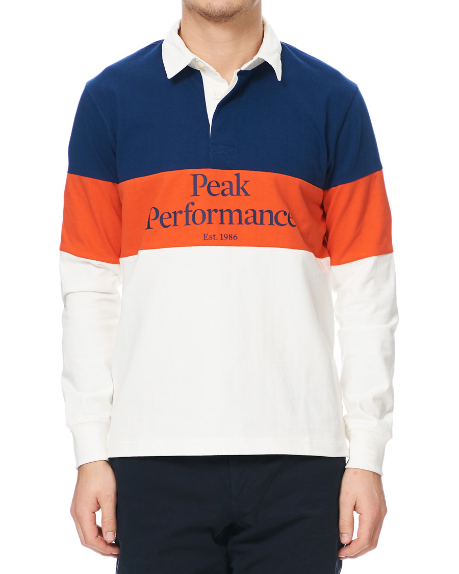 Homme | Pulls Et Tricots | Peak Performance | Rugby Blue/Orange/White