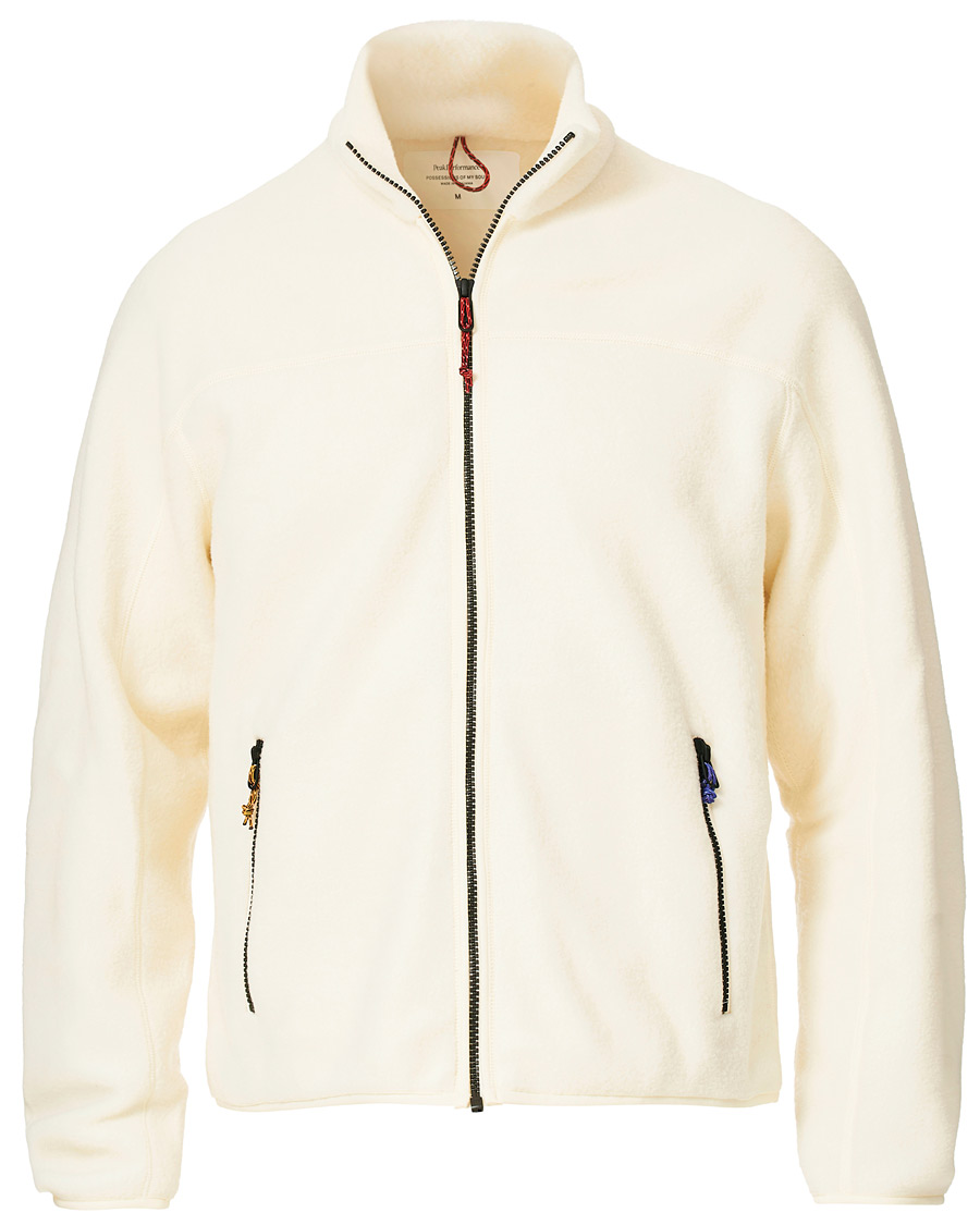 Homme | Pulls Et Tricots | Peak Performance | Ben Gorham Fleece Full Zip Off White