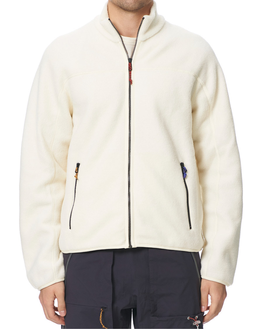 Homme | Pulls Et Tricots | Peak Performance | Ben Gorham Fleece Full Zip Off White