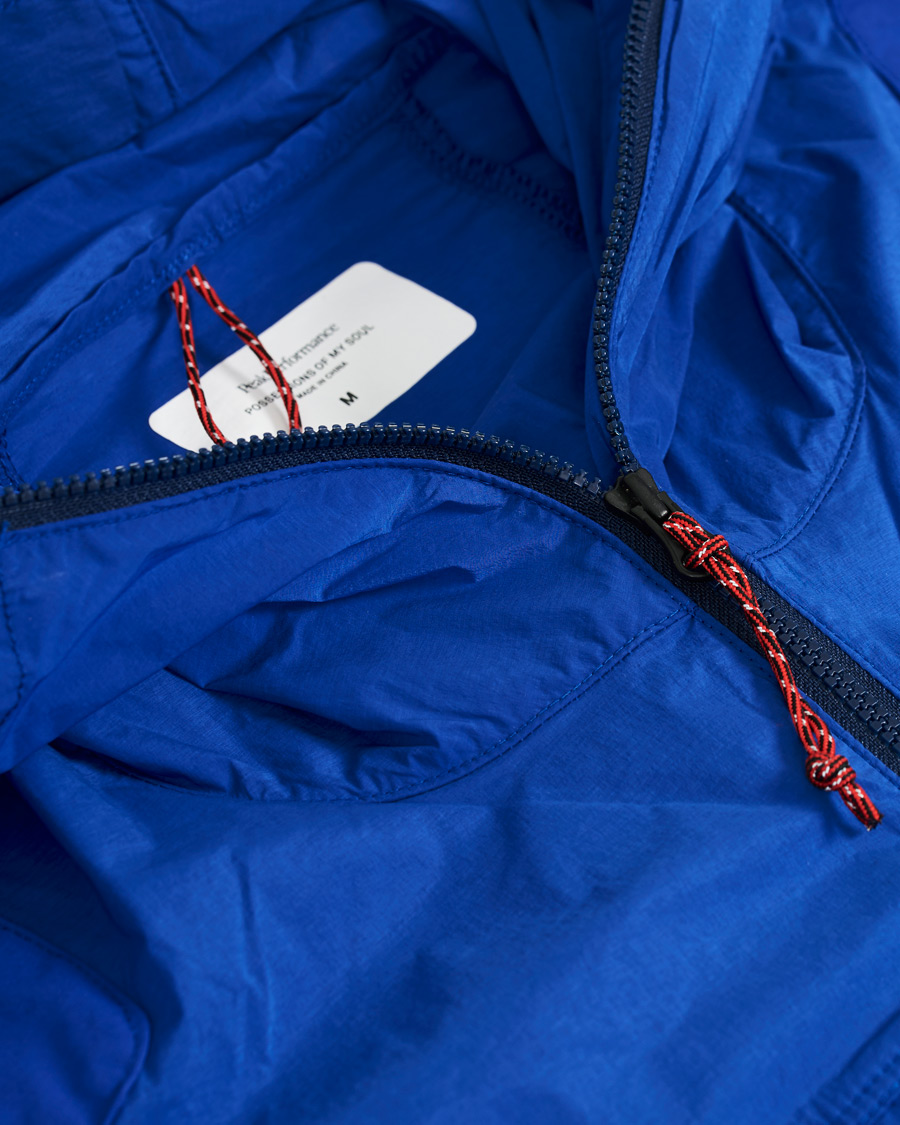 Homme | Manteaux Et Vestes | Peak Performance | Ben Gorham Windbreaker Jacket Blue
