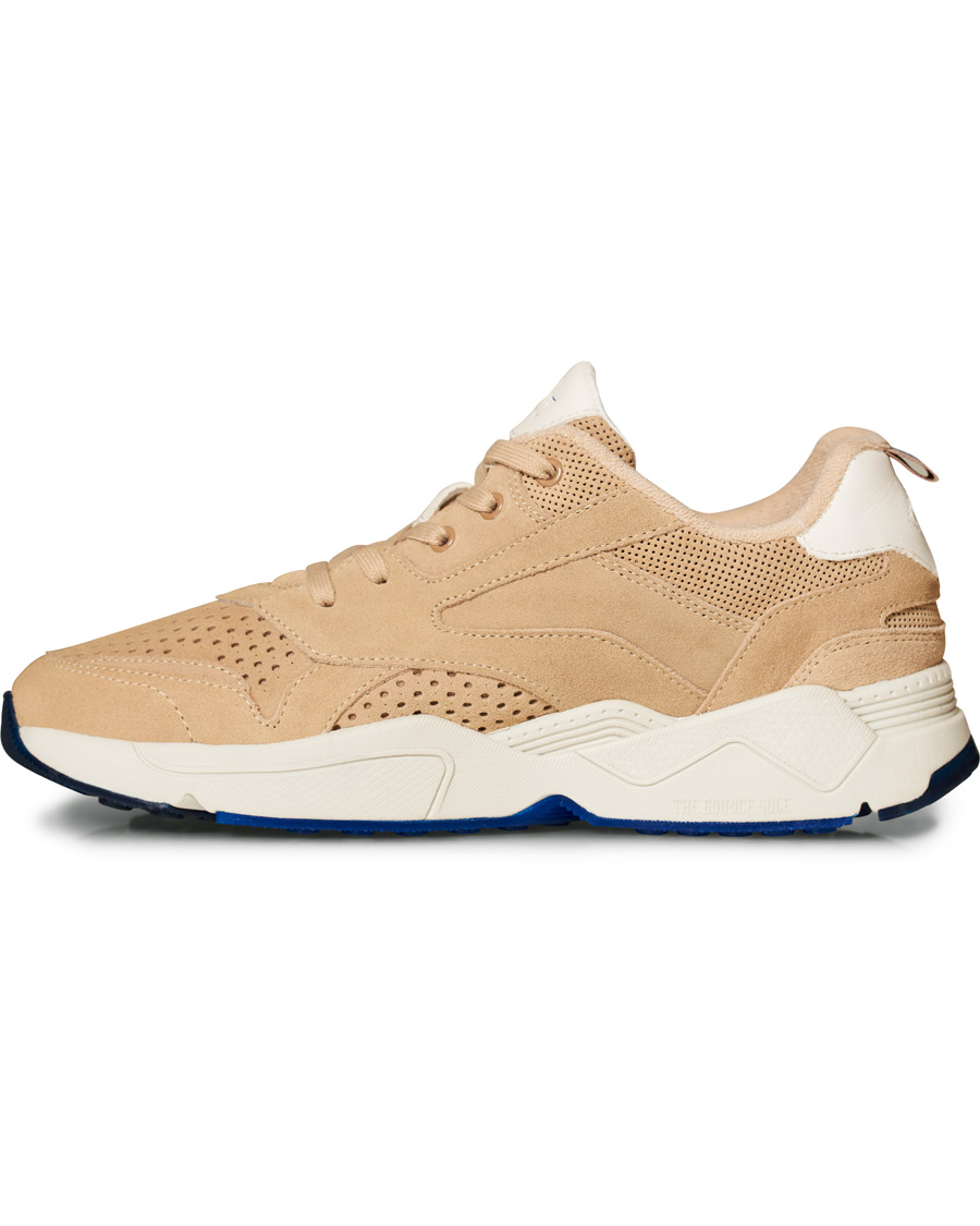Homme | GANT Nicewill Perforated Sneaker Sand Suede | GANT | Nicewill Perforated Sneaker Sand Suede