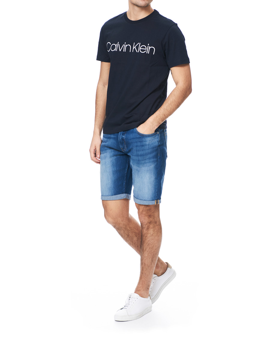 Homme | Shorts | Calvin Klein Jeans | Regular Fit Shorts Mid Blue