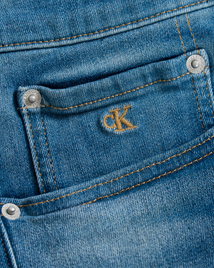 Homme | Shorts | Calvin Klein Jeans | Regular Fit Shorts Mid Blue