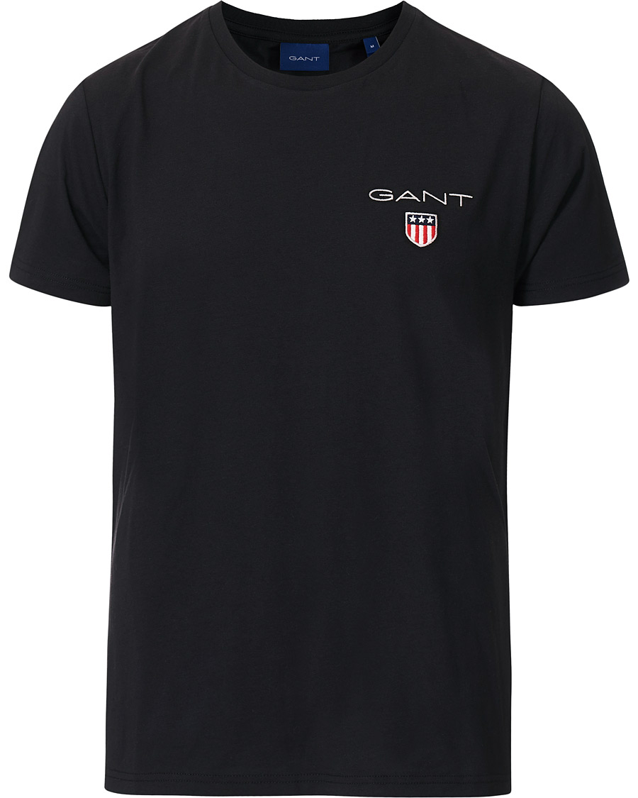 Homme | T-shirts | GANT | Medium Shield Tee Black