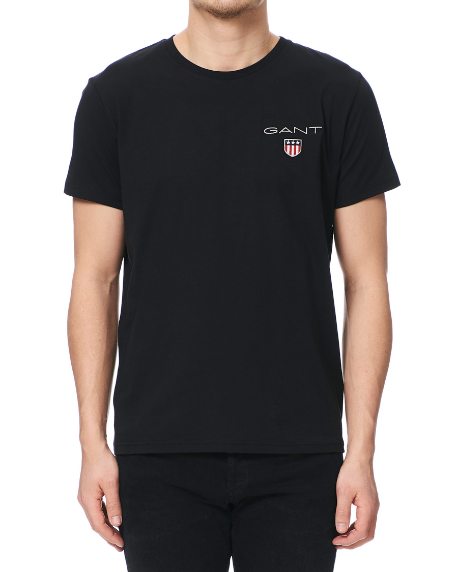 Homme | T-shirts | GANT | Medium Shield Tee Black
