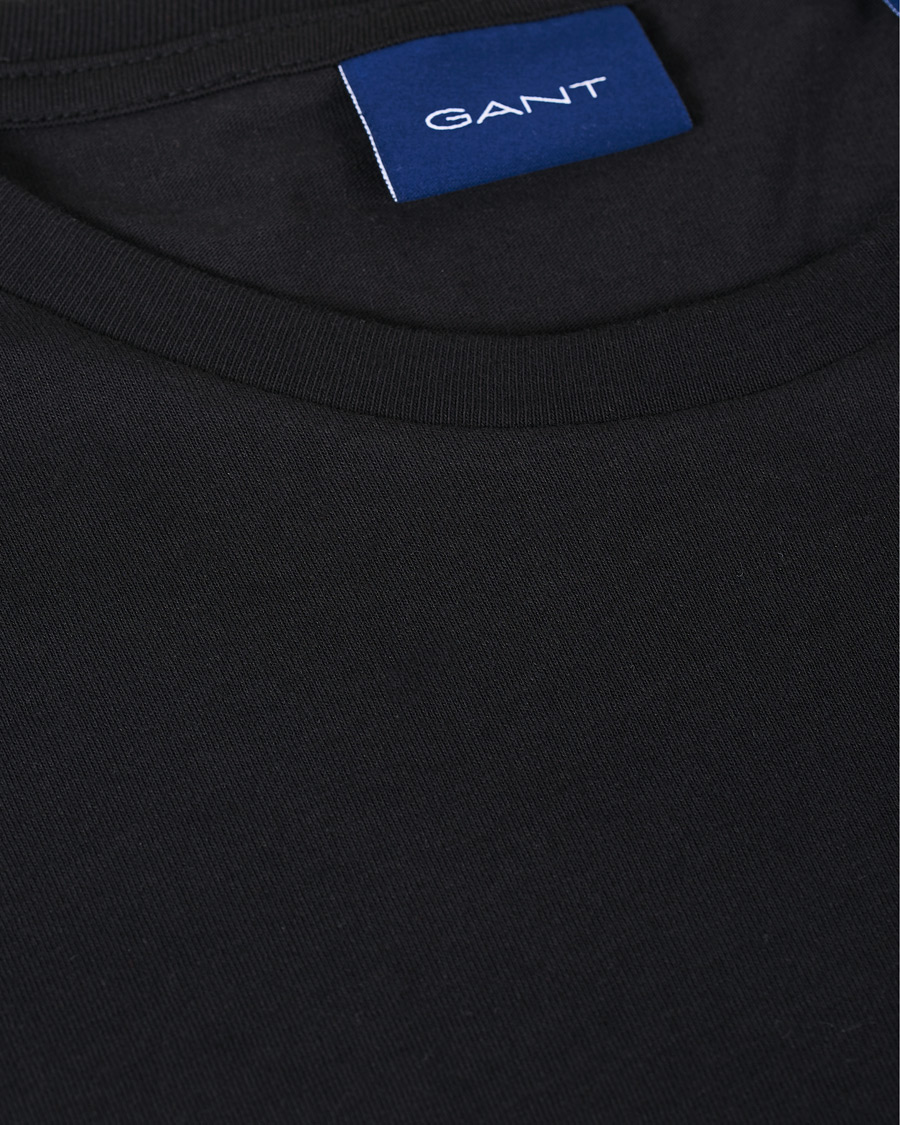 Homme | T-shirts | GANT | Medium Shield Tee Black